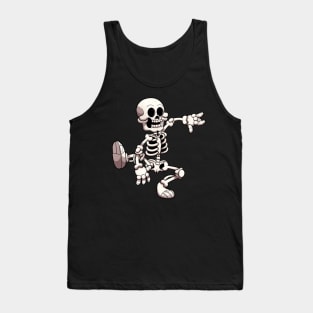 Dancing Skeleton Tank Top